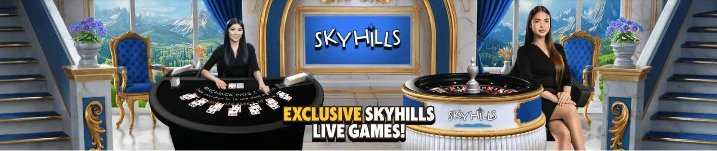 SkyHills Casino baner